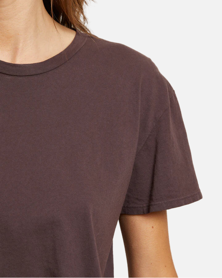 HARLEY BOXY TEE - COCOA