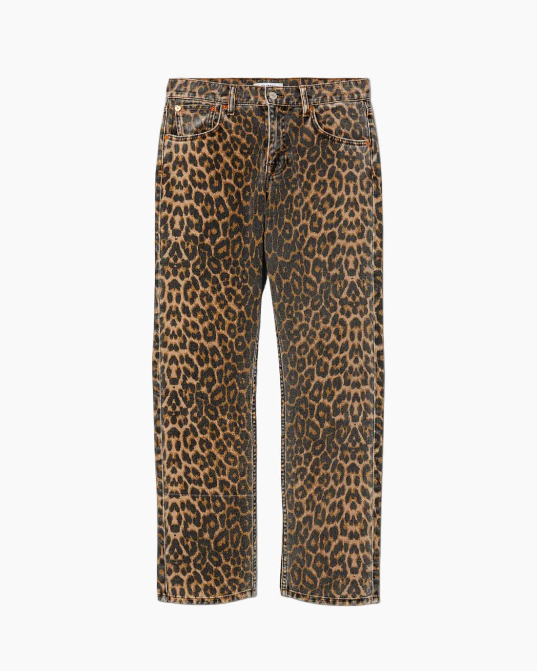 MID RISE BLONDIE CROP - LEOPARDO