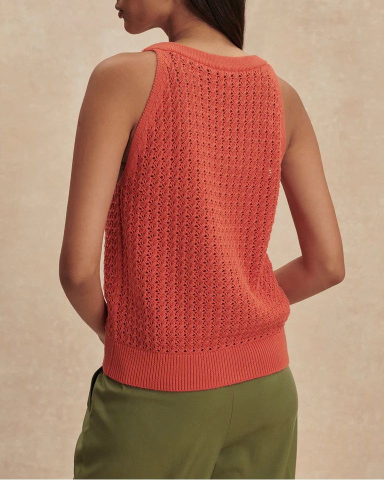 ALESSIA KNIT TANK - SUMMER FIG