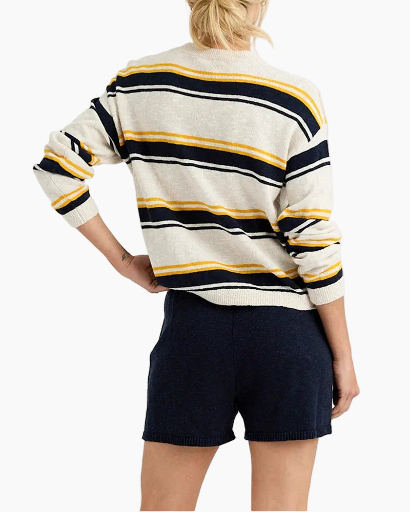 SUSANNAH PULLOVER - NAVY STRIPE