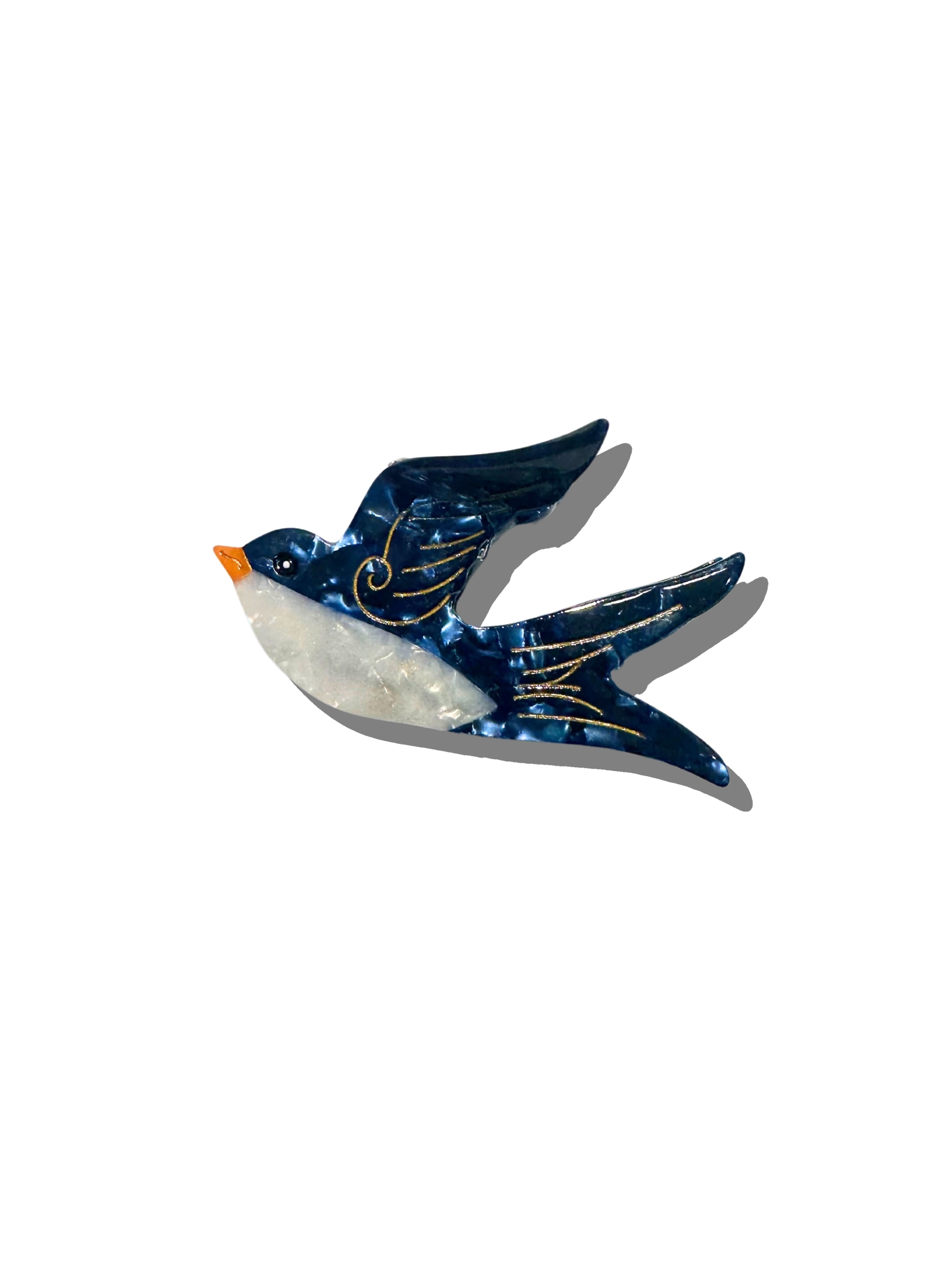 SWALLOW BIRD CLAW HAIR CLIP