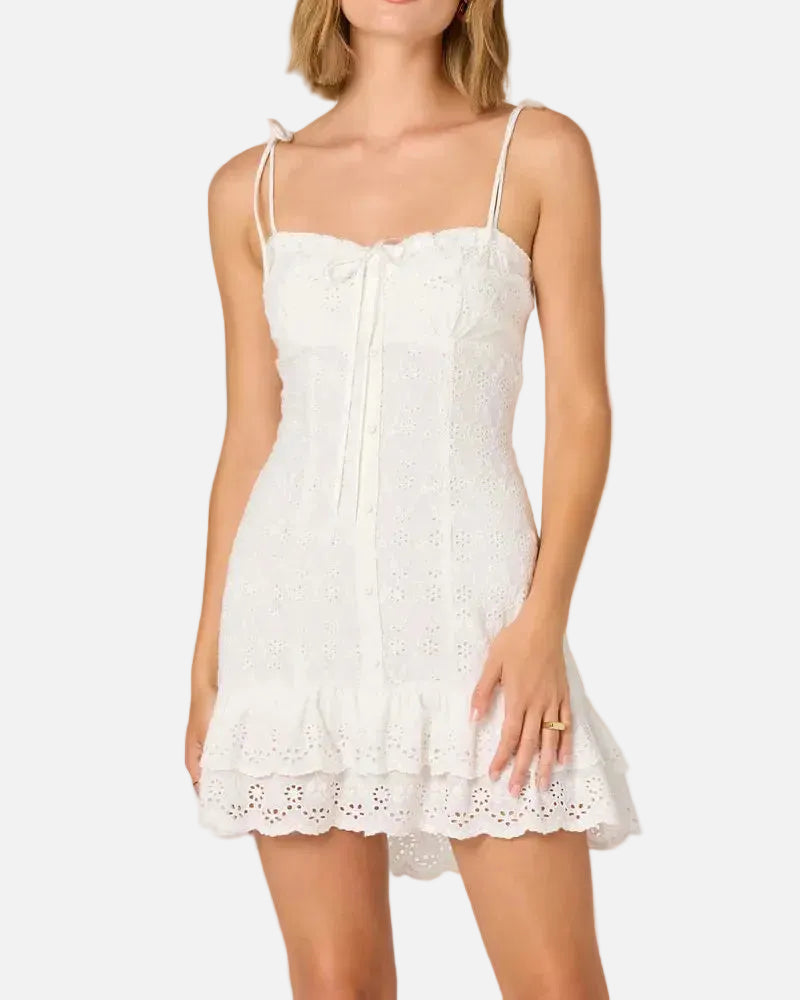 KELLEY DRESS - WHITE
