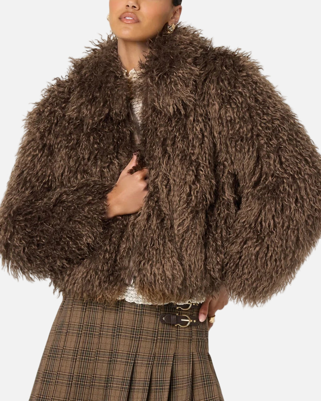 KAMRATH JACKET - BROWN