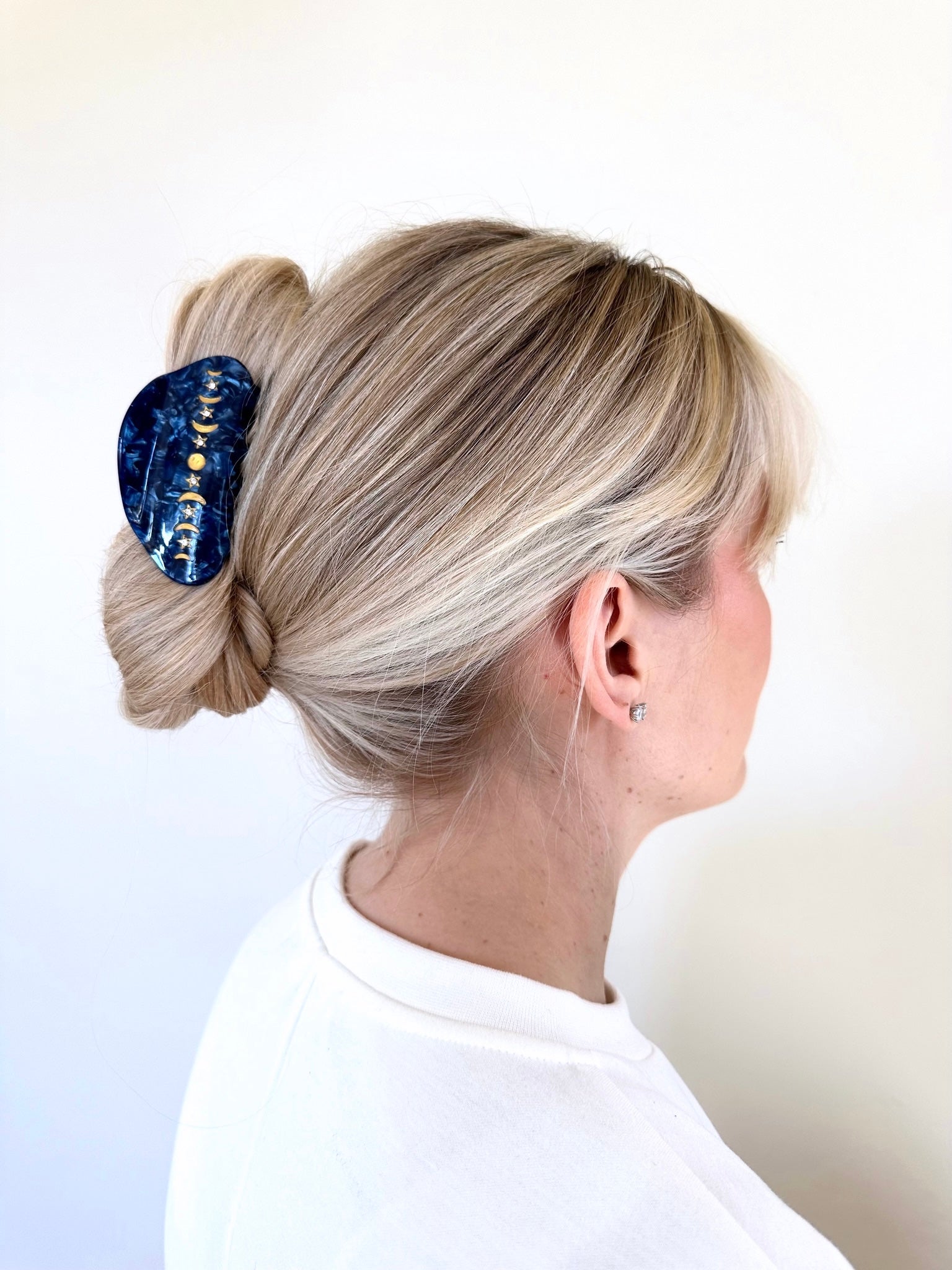 LUNAR PHASES HAIR CLAW CLIP