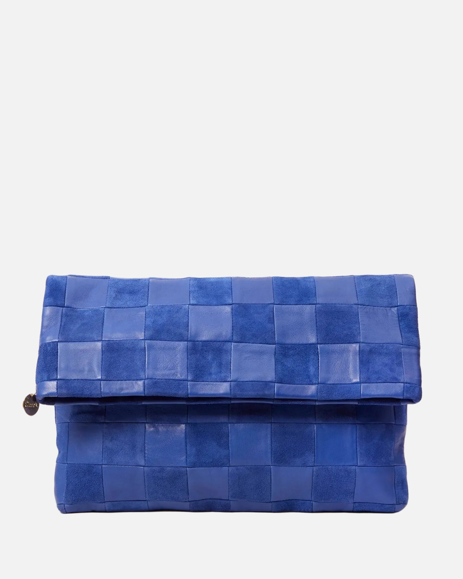 CARRYALL CLUTCH W/ TABS - LAGOON