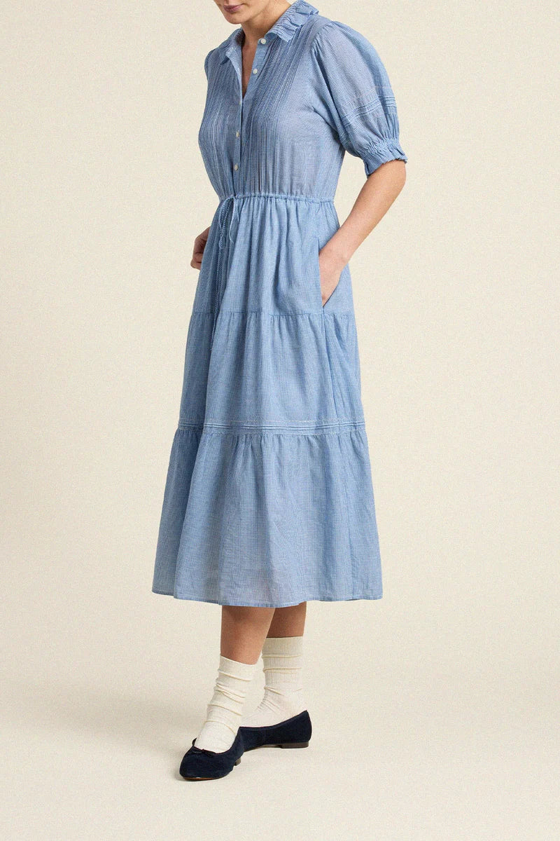 ELODIE DRESS - SEABROOK GINGHAM