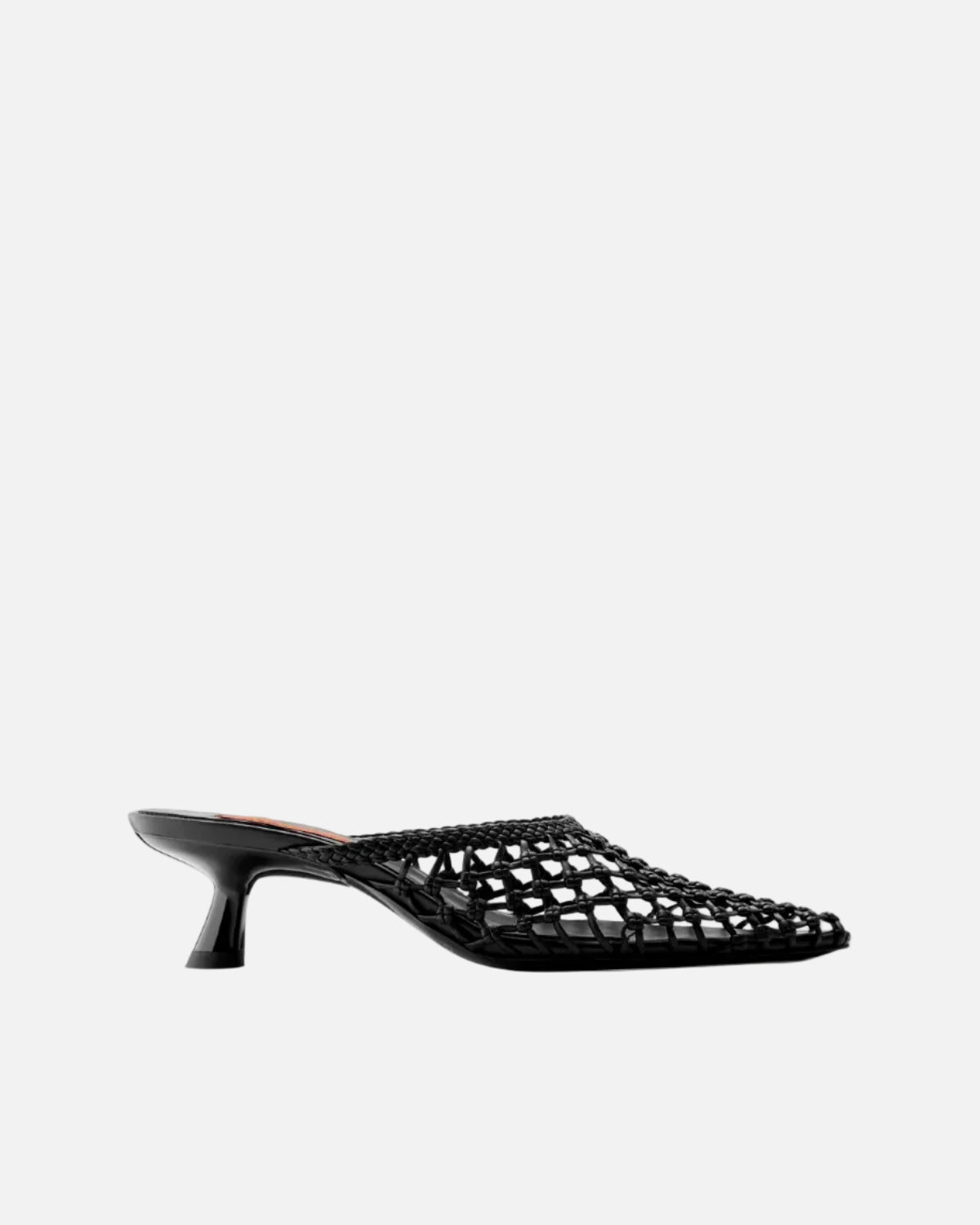 KNOTTED GALA MULE - BLACK