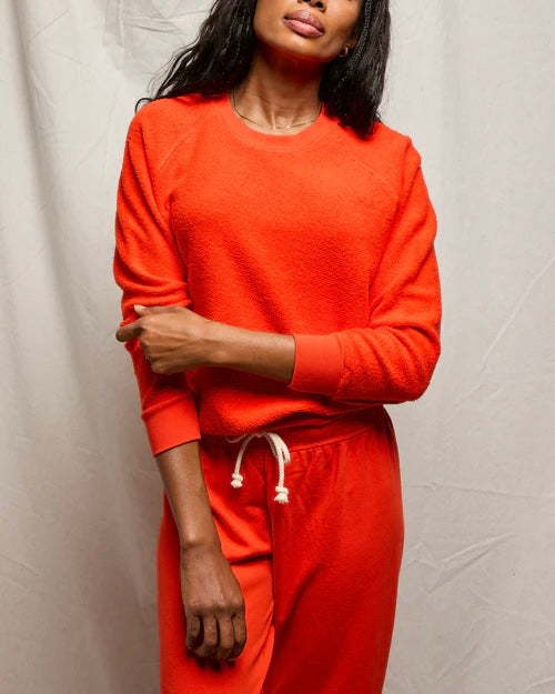 ZIGGY PULLOVER - TOMATO