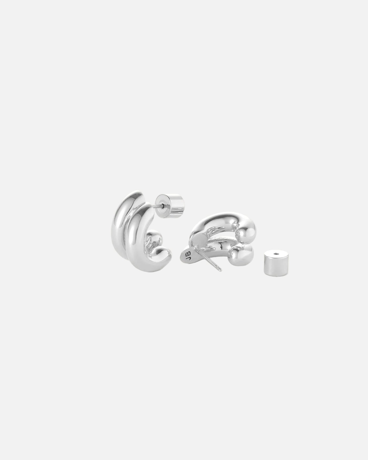 MINI FLORENCE EARRINGS - SILVER