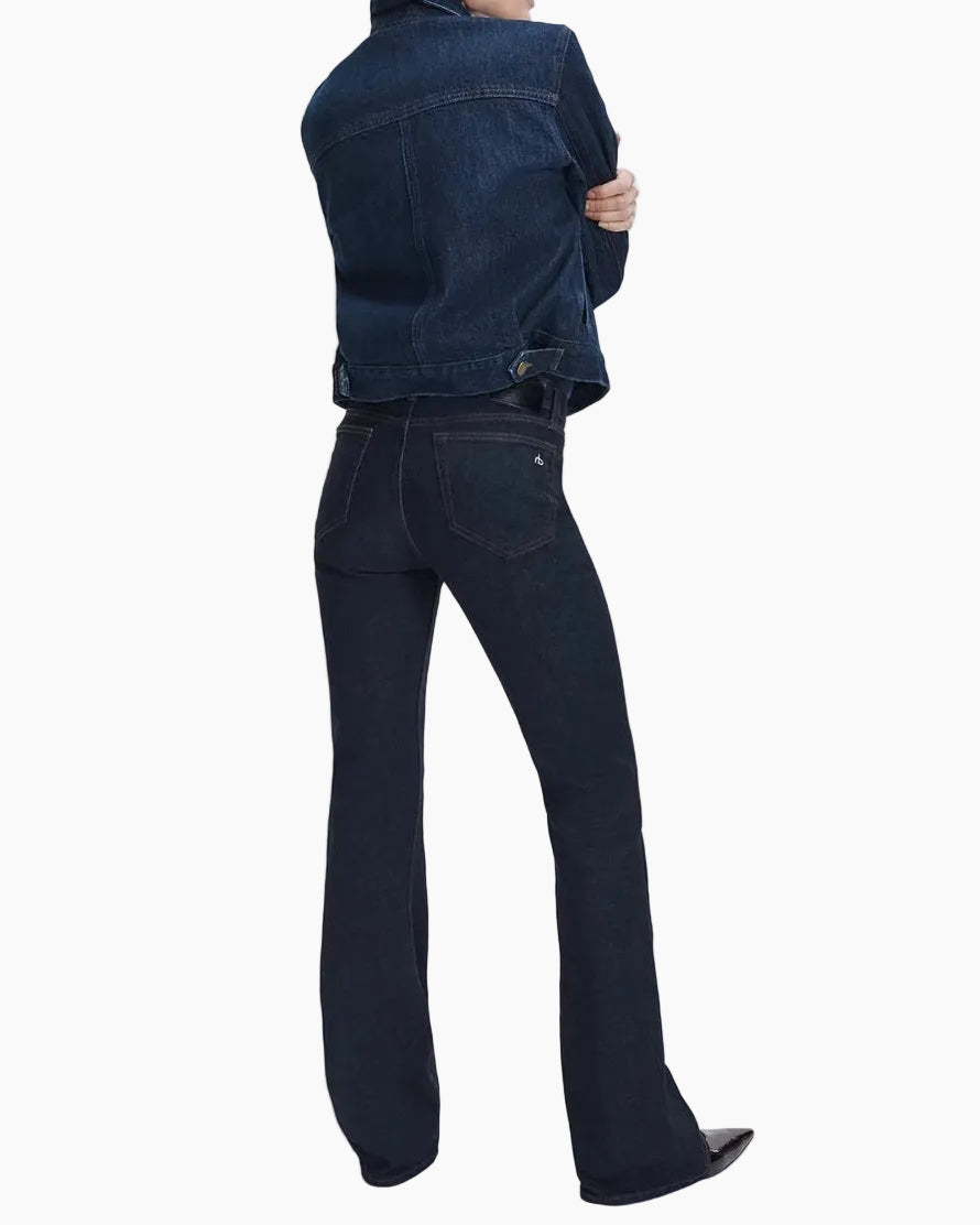 KINSLEY LOW-RISE FULL BOOTCUT - DARK RINSE