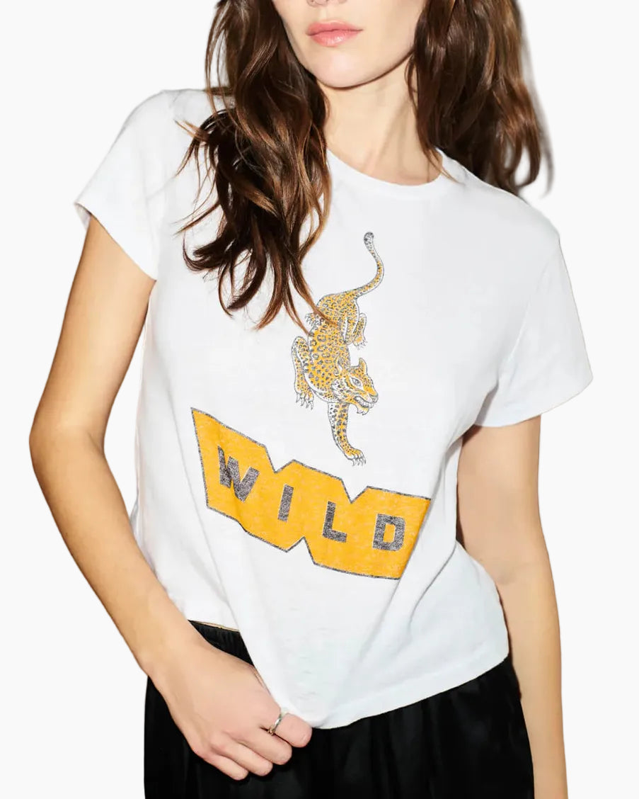 1950S BOXY TEE WILD - OPTIC WHITE