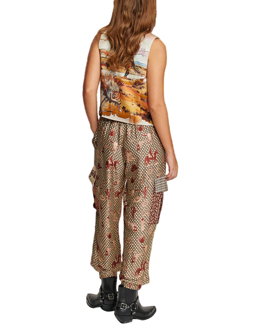 GIANNA CARGO PANTS - RODEO