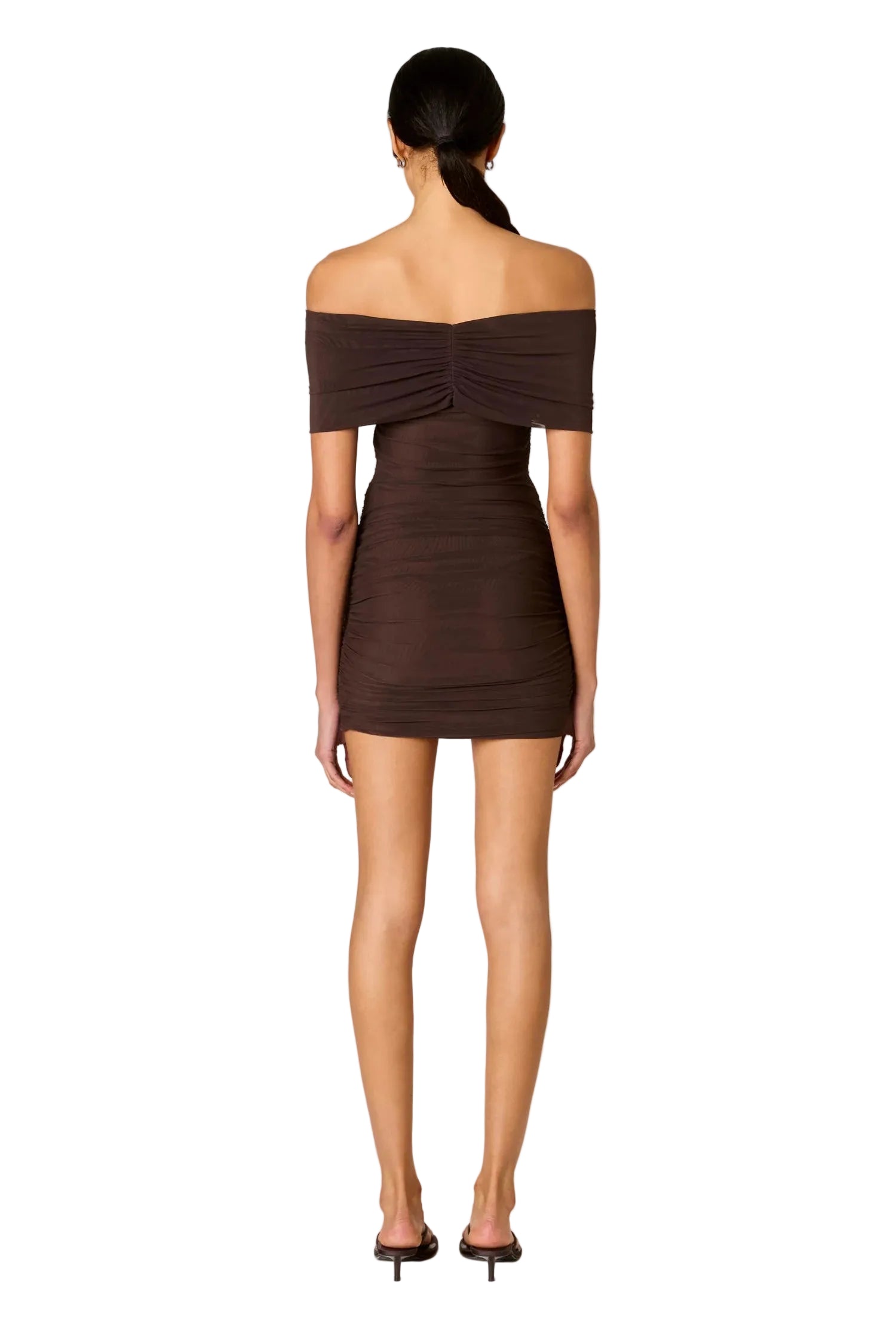 OLYMPIC DRESS - COFFEE