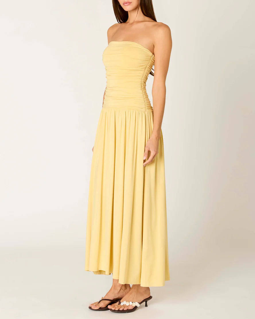 SANTAL DRESS - MAIZE