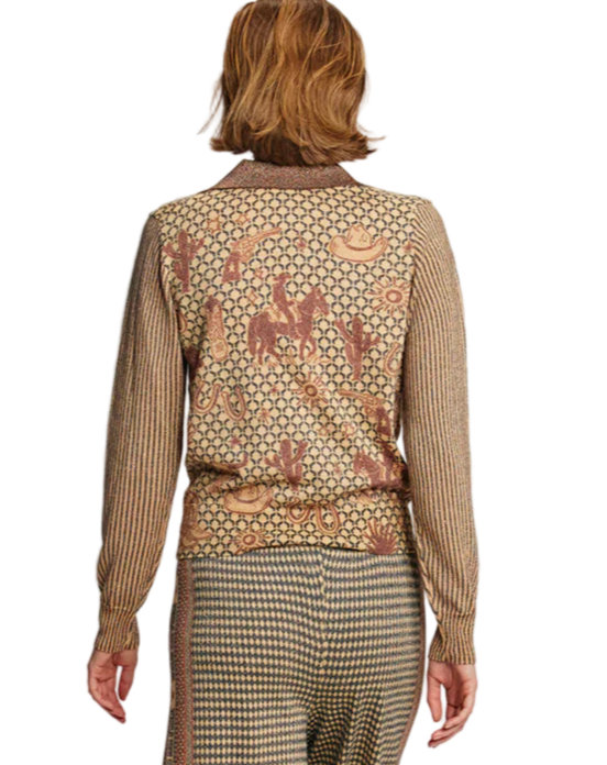 MILLIE POLO KNIT - RODEO