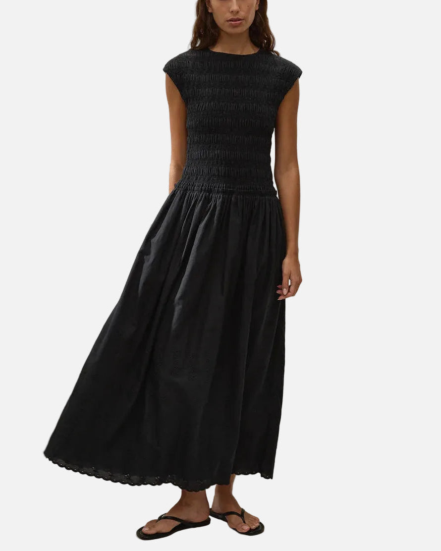 FLAVIA MAXI DRESS - BLACK