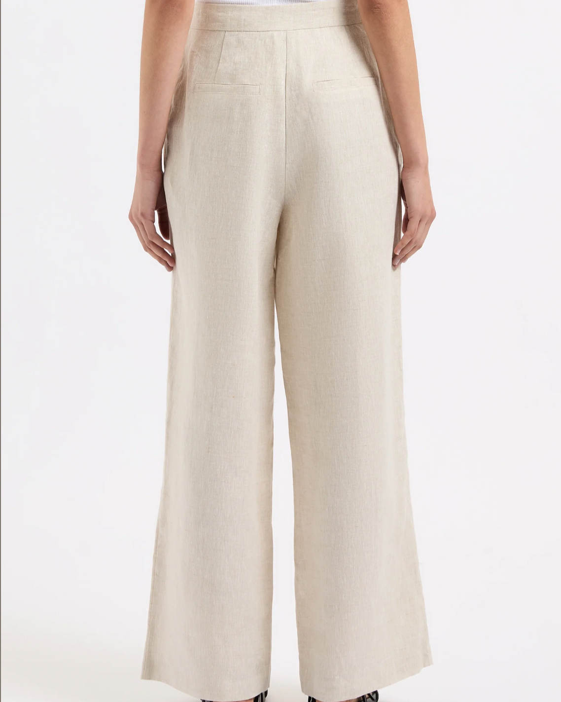 THILDA LINEN PANT - NATURAL