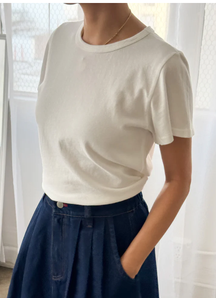 LITTLE BOY TEE - VINTAGE WHITE