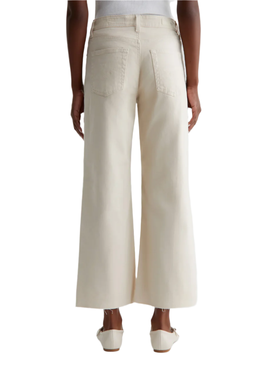 SAIGE WIDE LEG CROP - OPAL STONE
