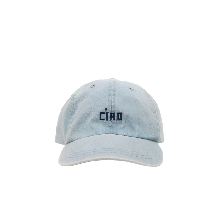 CIAO BASEBALL HAT - LIGHT DENIM