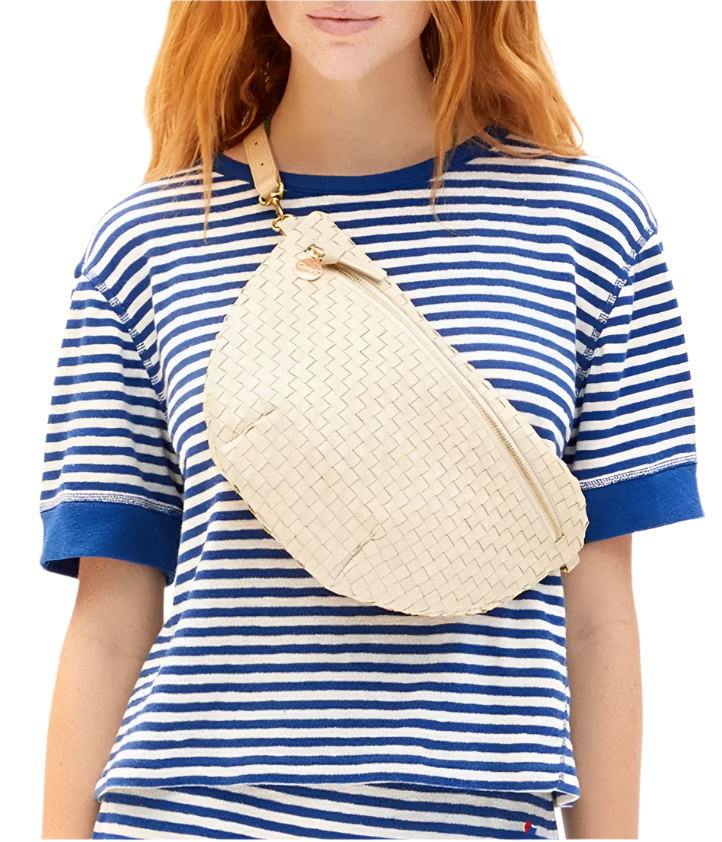 GRANDE FANNY - CREAM WOVEN CHECKER