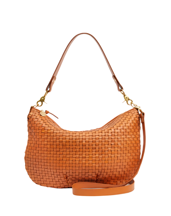MOYEN MESSENGER - NATURAL WOVEN CHECKER