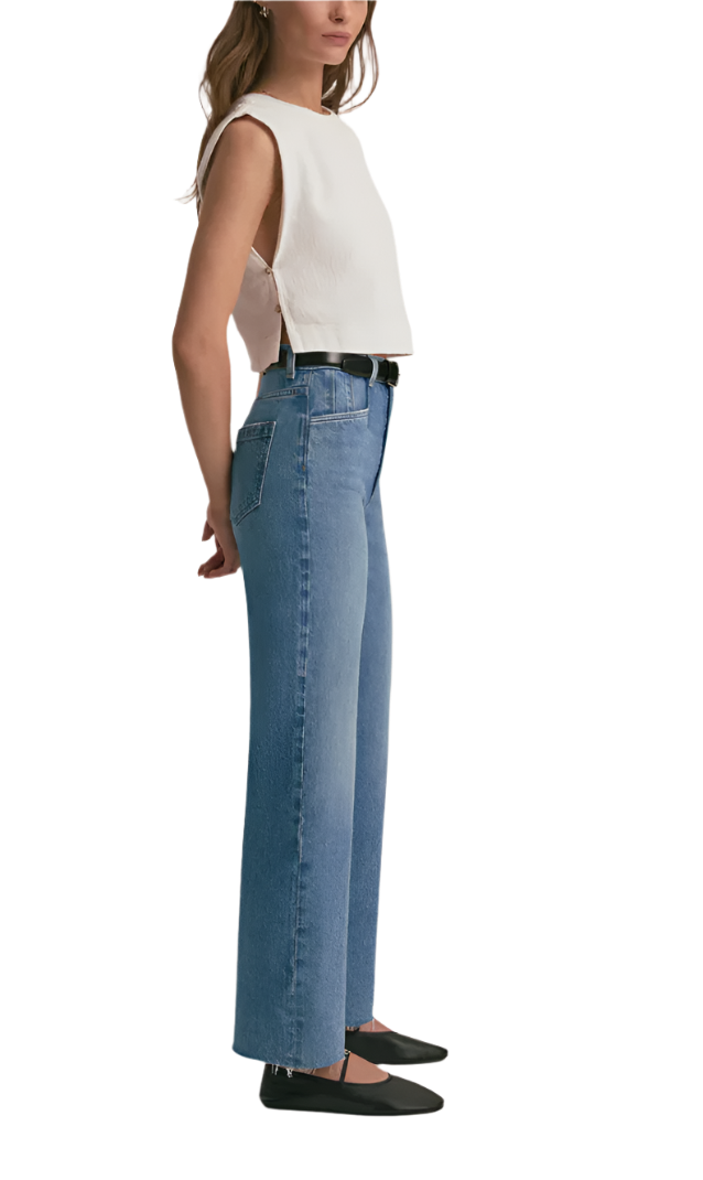 THE JORDIE WIDE LEG SUPER HIGE RISE - CROSBY