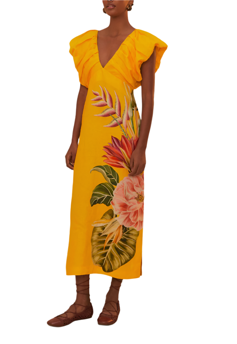 SPRING AWAKENING MIDI DRESS