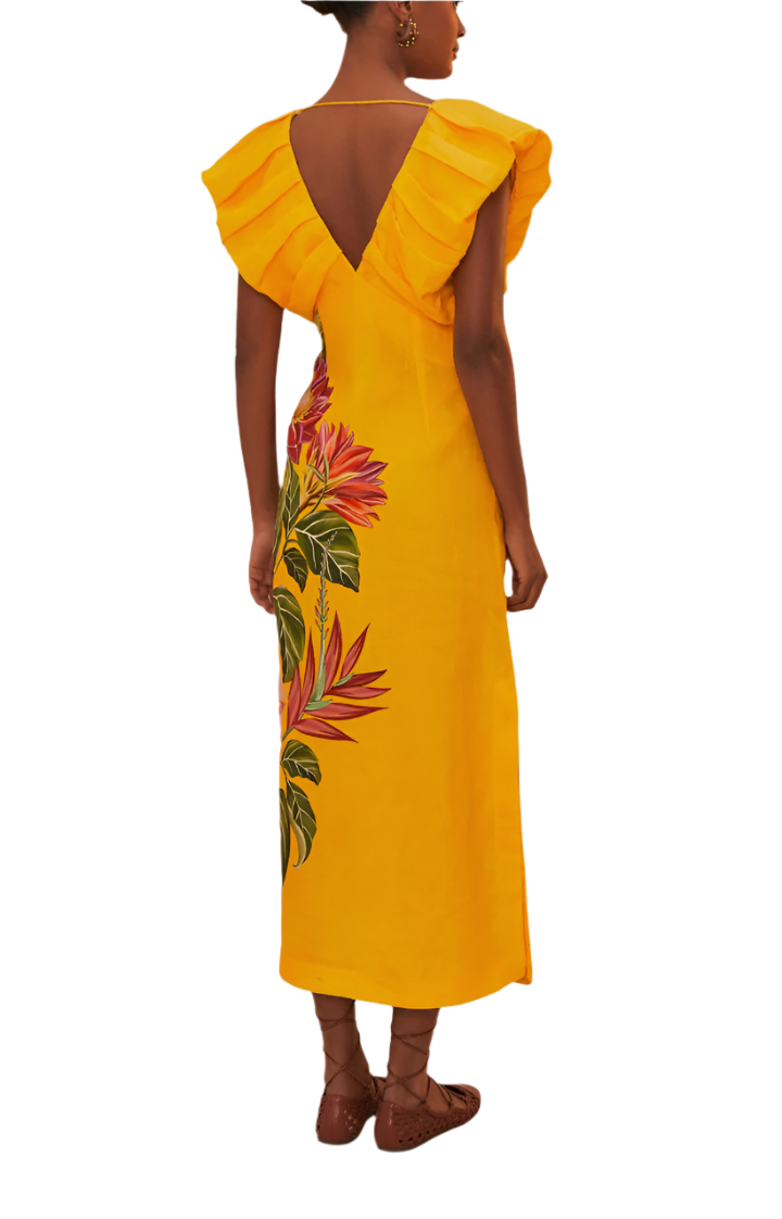 SPRING AWAKENING MIDI DRESS