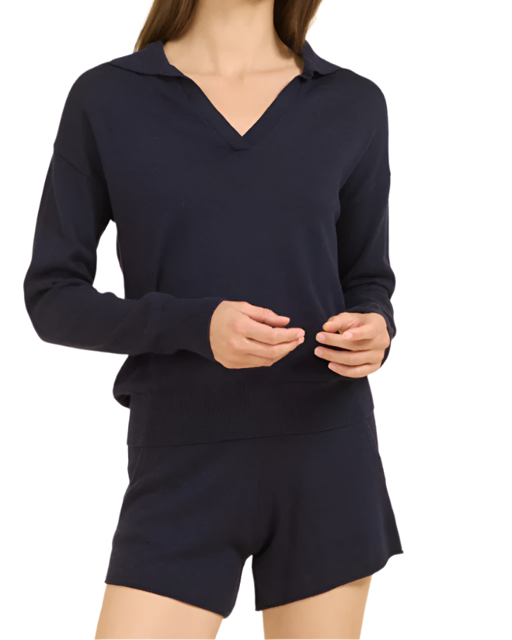 BIANCA POLO - NAVY