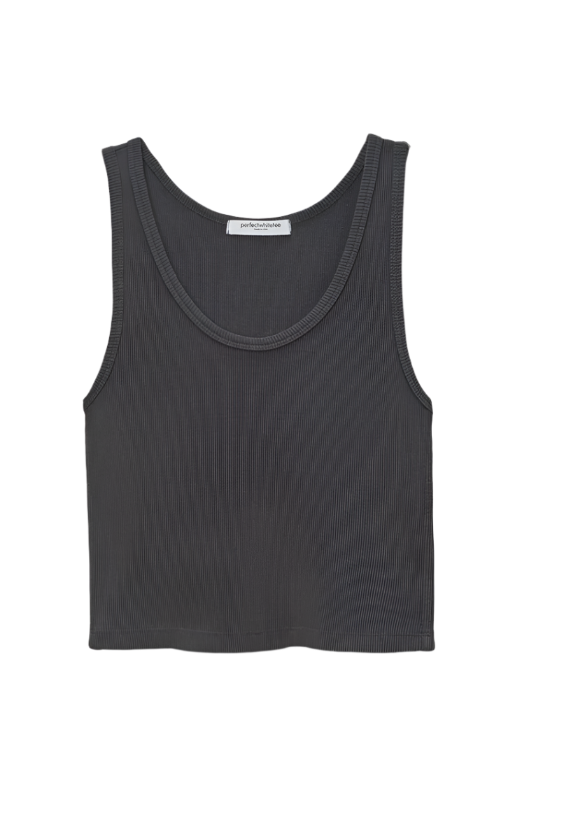 BLONDIE TANK - VINTAGE BLACK
