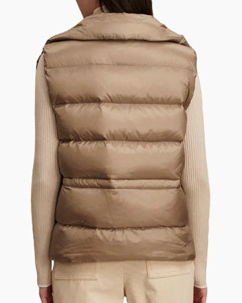 BEXTER DOWN GILET - SIMPLY TAUPE