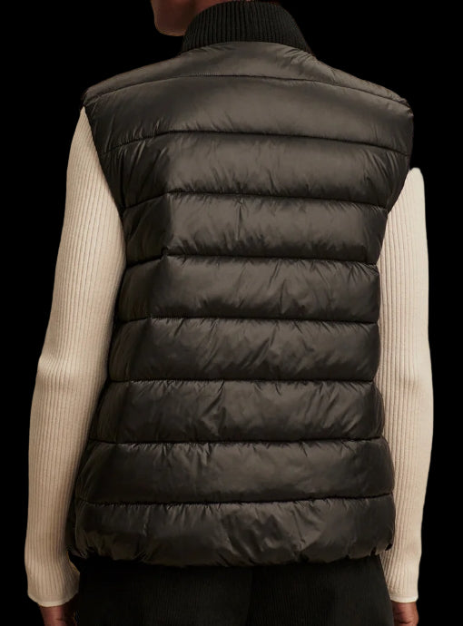 COLWYN BOXY GILET - BLACK