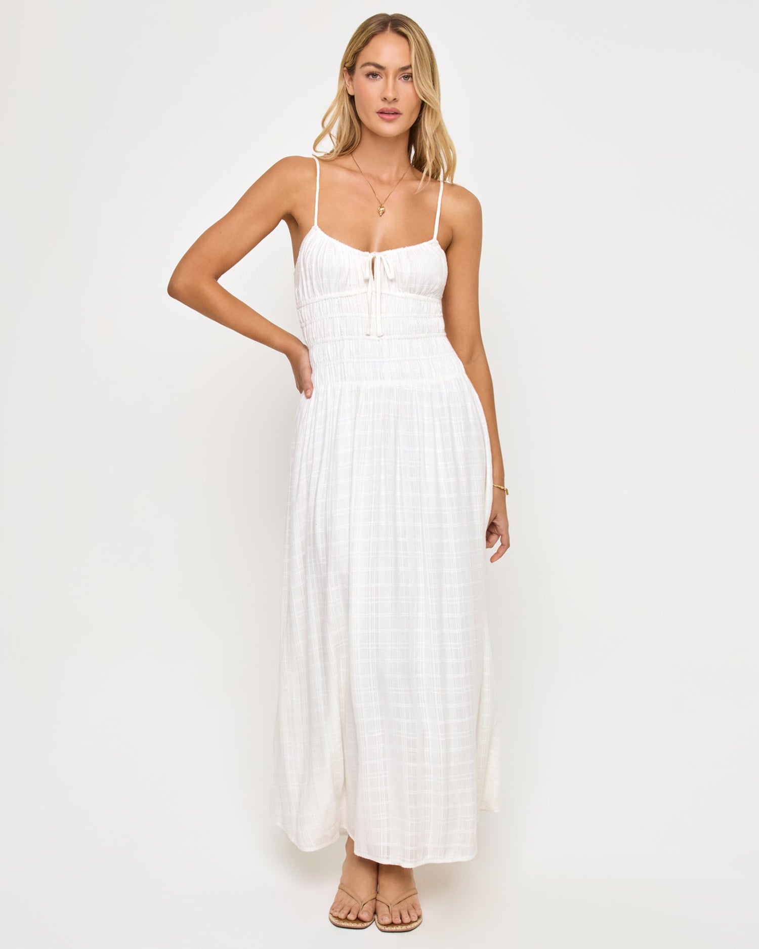 TALA MAXI DRESS - CREAM