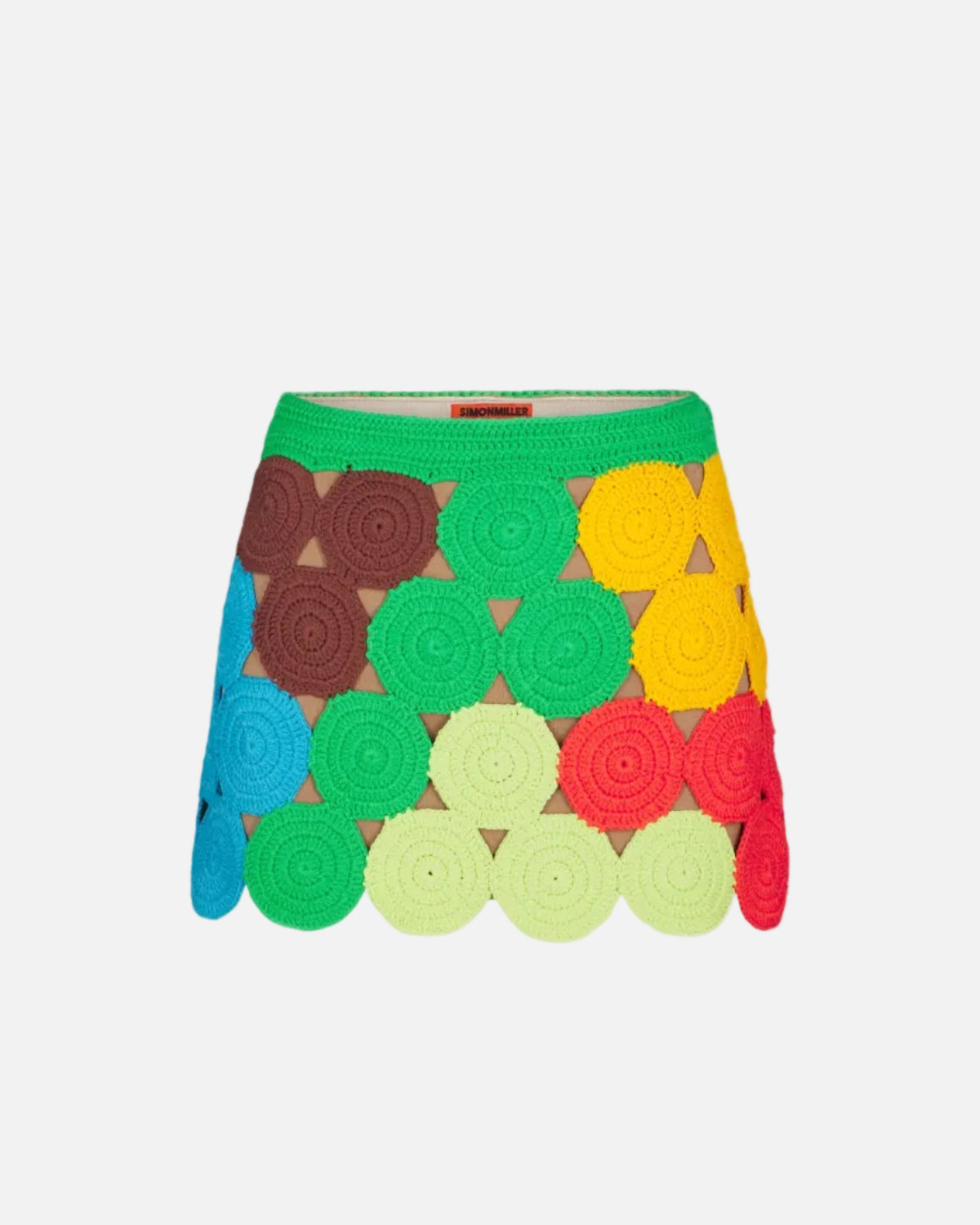BEEP BEEP MINI SKIRT - ISLAND MULTI