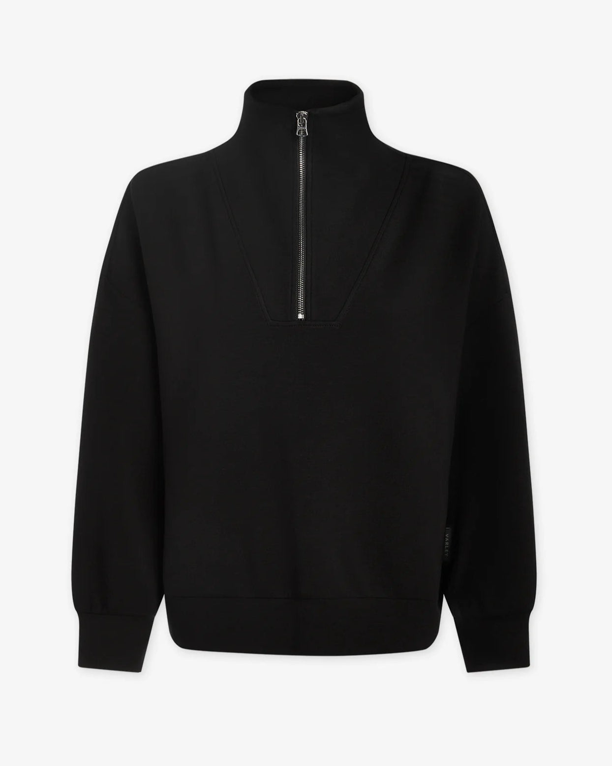 HAWLEY HALF ZIP - BLACK
