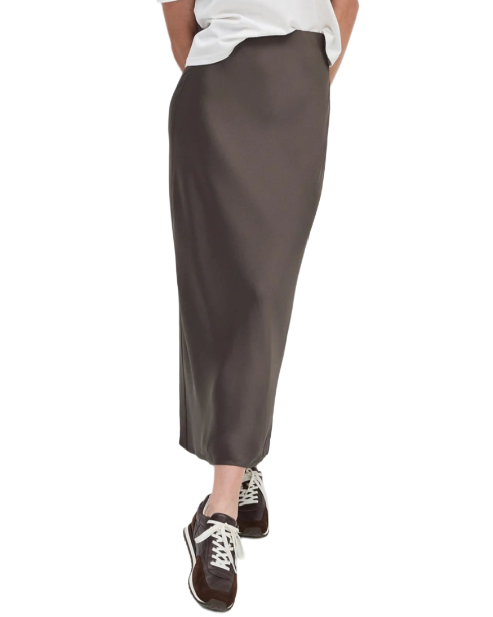 THE FAVORITE SKIRT - COFFEE