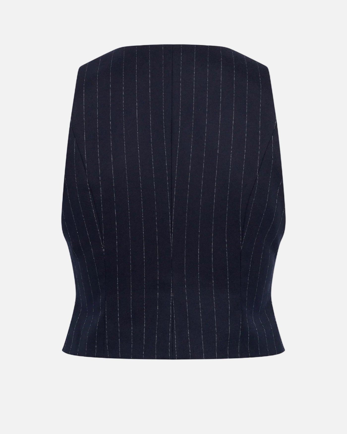 THE FAVORITE VEST - NAVY PINSTRIPE