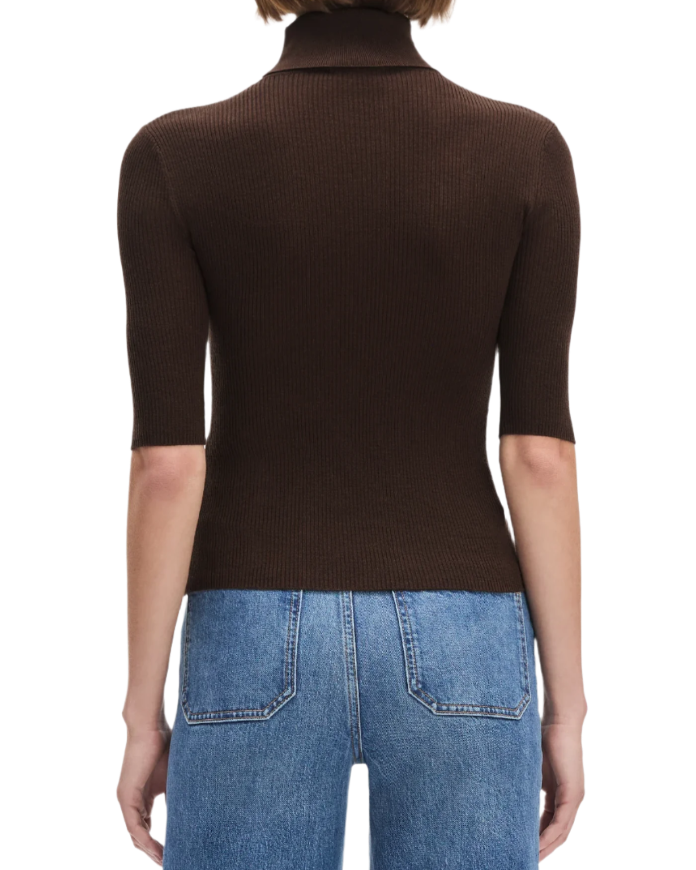 THE AMELIA TOP - COFFEE