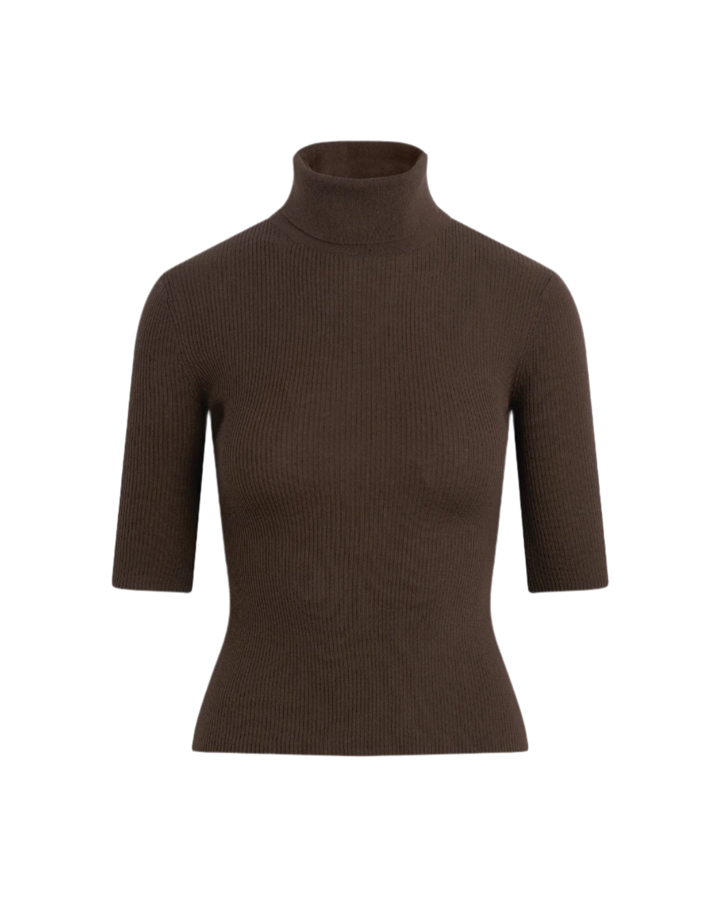 THE AMELIA TOP - COFFEE