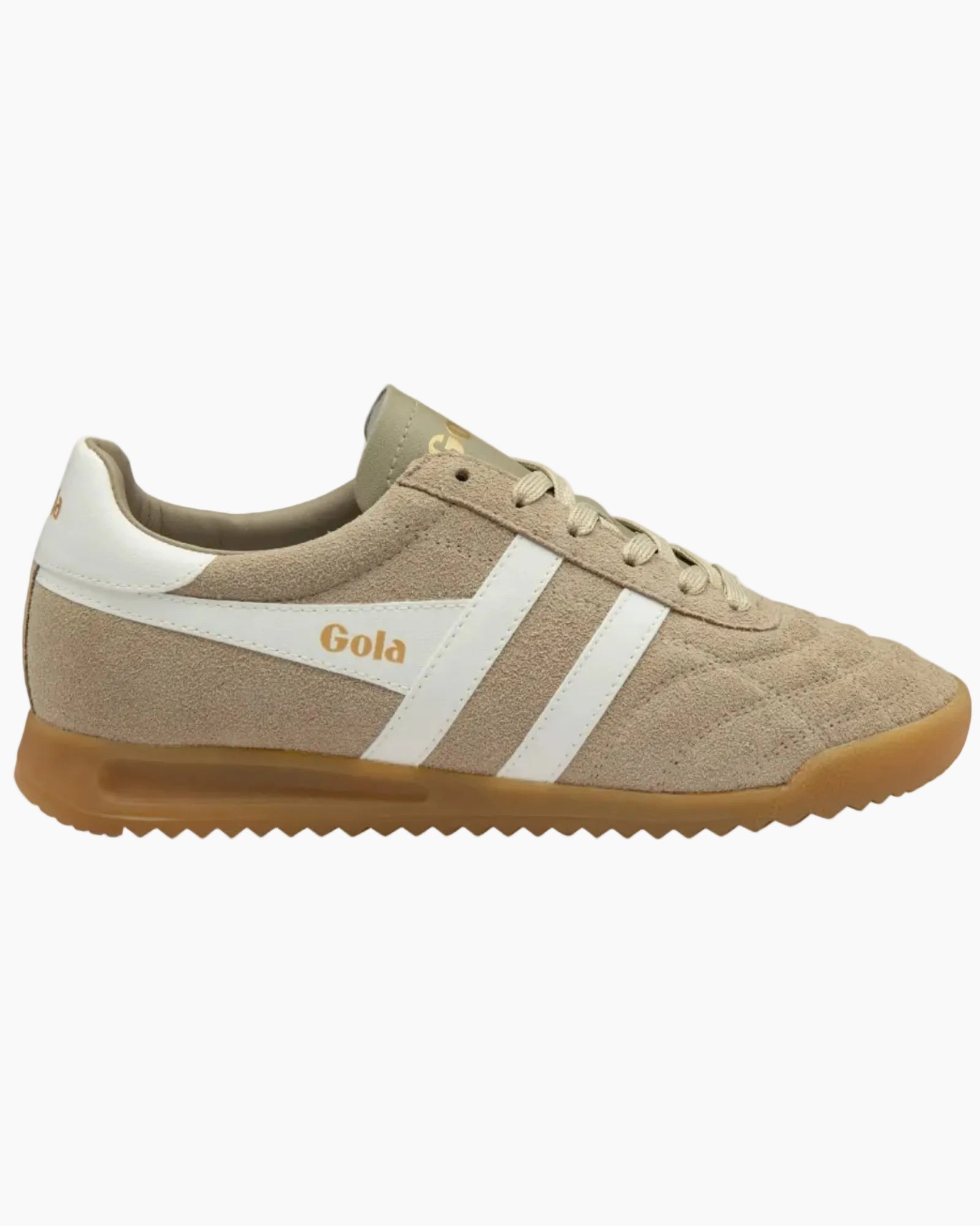 STADIUM SUEDE SNEAKERS - BONE OFF WHITE