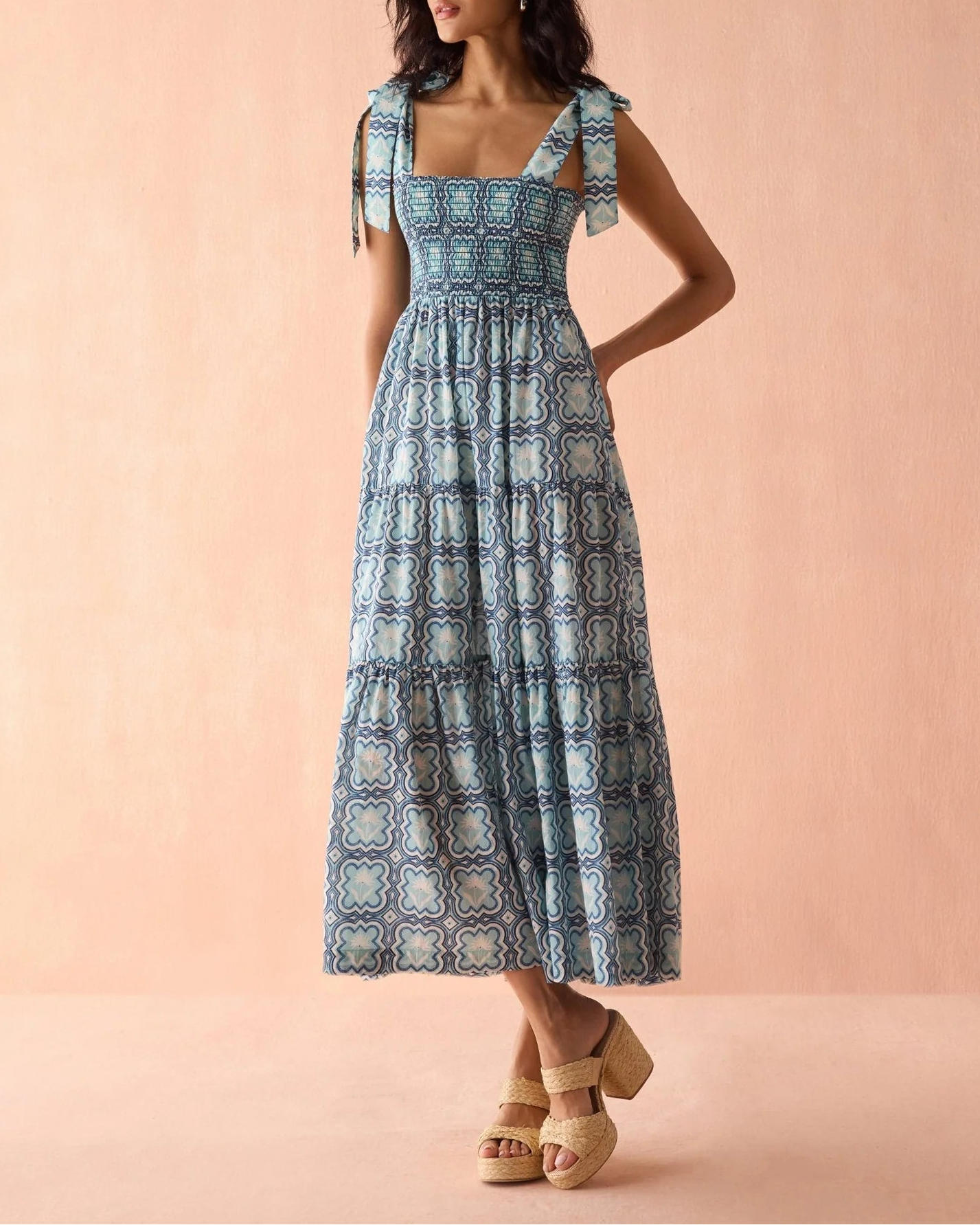 LANA MAXI DRESS - LEENA SANTORINI