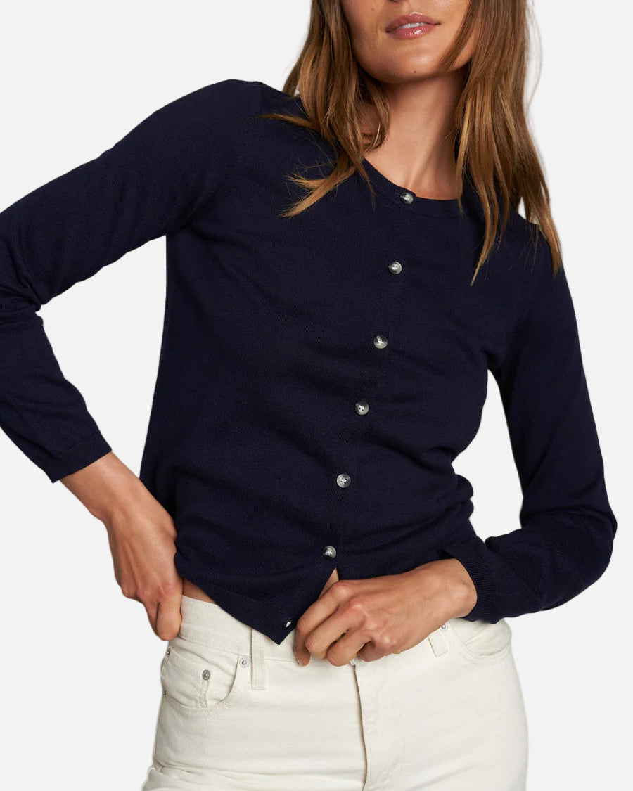 MOIRA SWEATER - NAVY