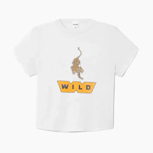 1950S BOXY TEE WILD - OPTIC WHITE
