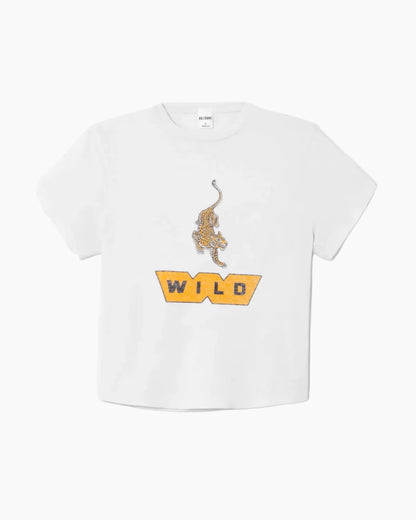 1950S BOXY TEE WILD - OPTIC WHITE