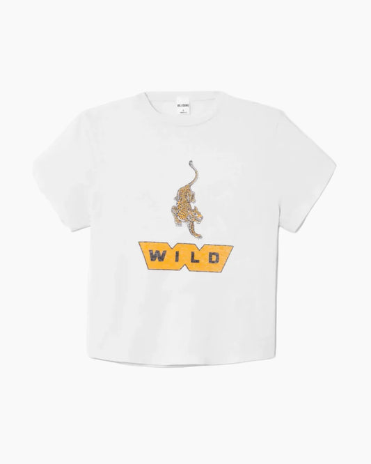1950S BOXY TEE WILD - OPTIC WHITE