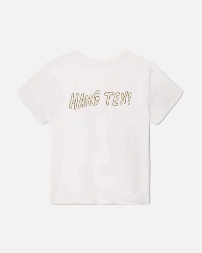 CLASSIC TEE SNOOPY HANG TEN - VINTAGE WHITE