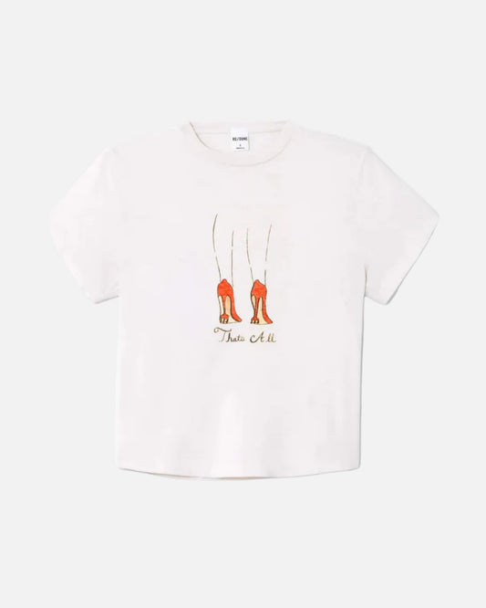 1950S BOXY TEE THAT'S ALL - VINTAGE WHITE