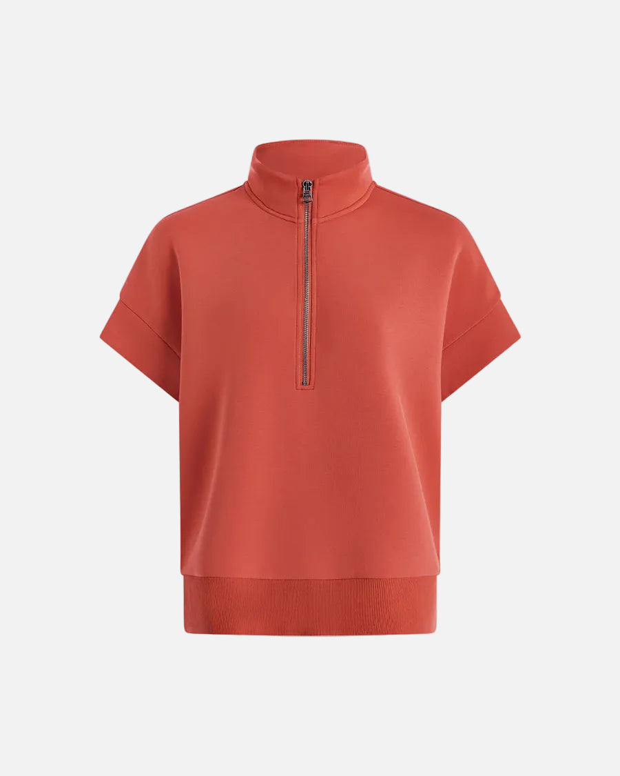 RITCHIE SHORT SLEEVE SWEAT - SUMMER FIG