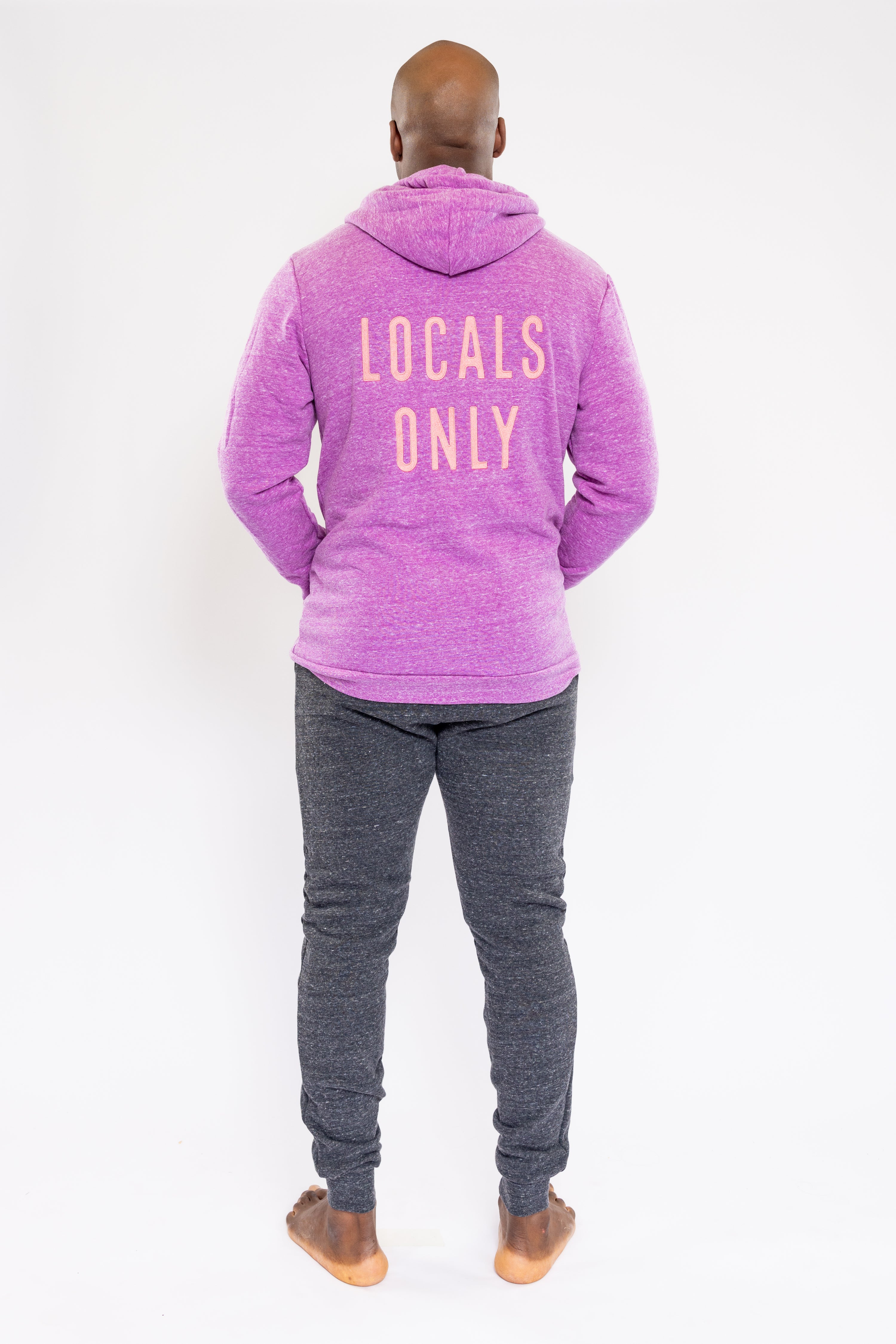 Strand Section Locals Only Zip Up Hoodie